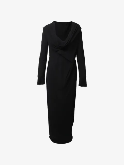 Rm By Roland Mouret Draped lace back detail dress