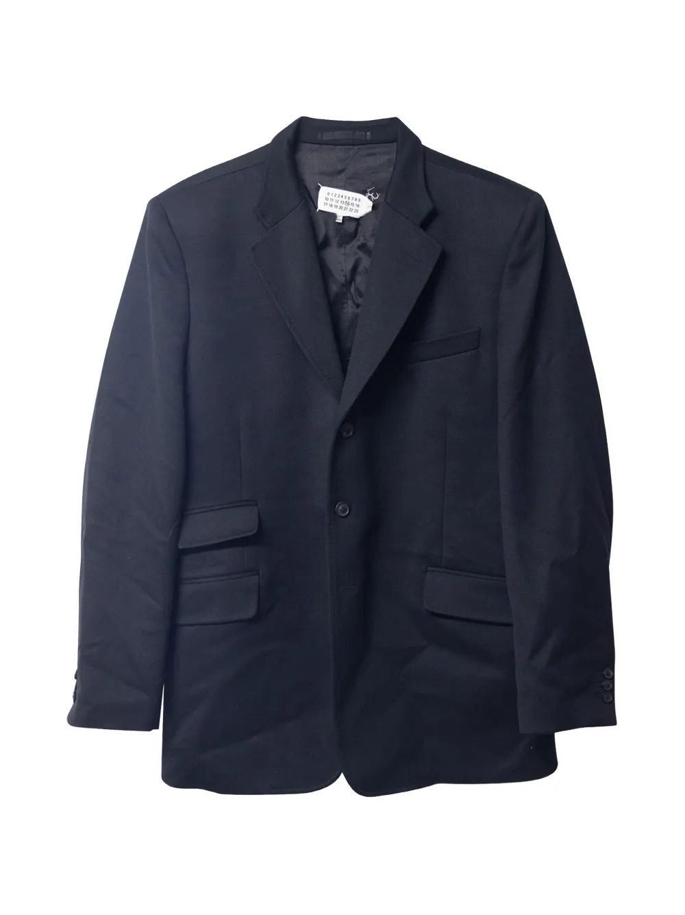 Maison Margiela wool blazer - Nero