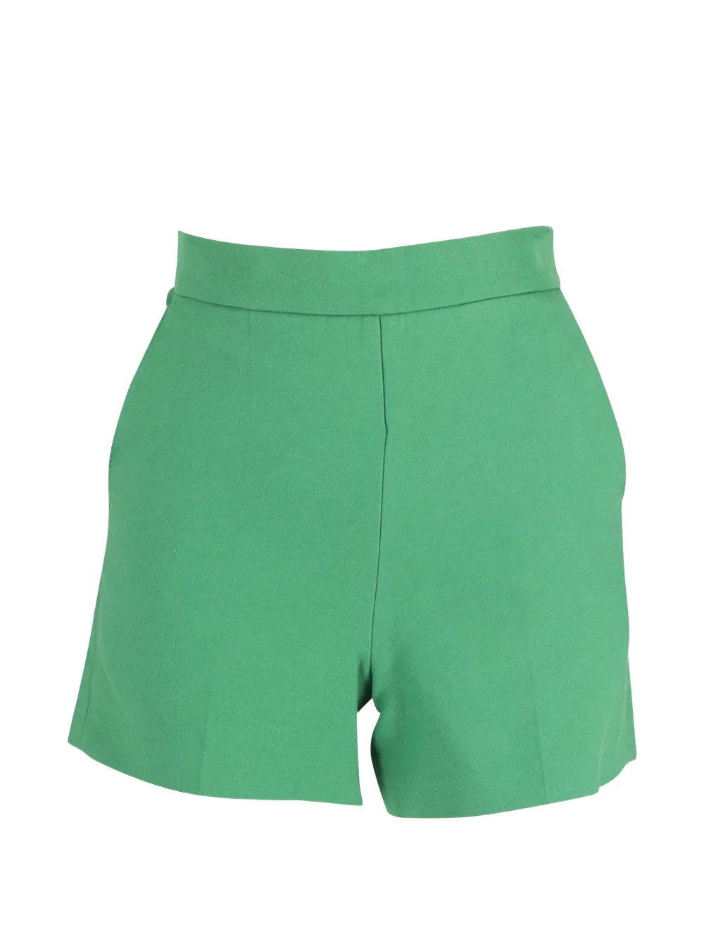 SANDRO high-waist pockets shorts - Verde