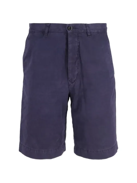 Mr P. garment-dyed twill shorts