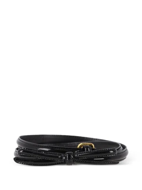 Prada Pre-Owned buckle leather belt