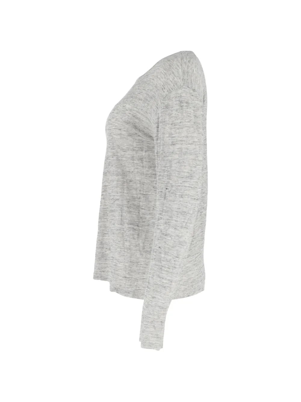 Round-Neck Long-Sleeve T-Shirt