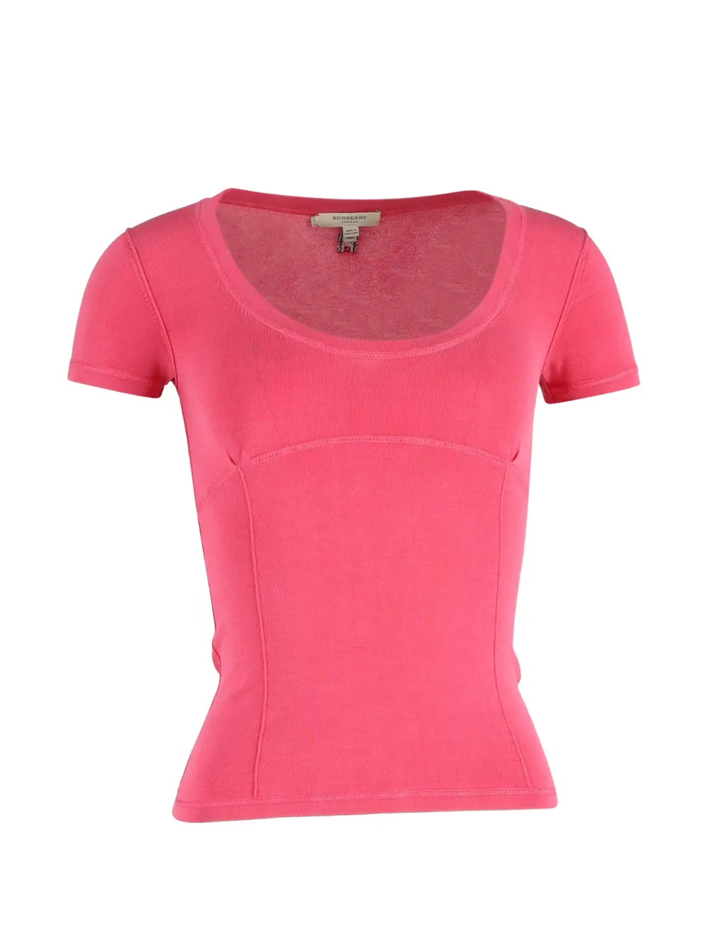 Burberry Pre-Owned cotton T-shirt - Rosa