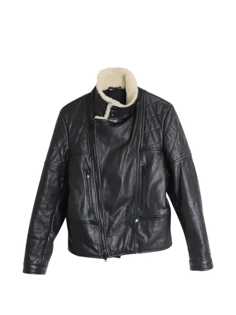 Givenchy Pre-Owned quilted shearling-lined jacket