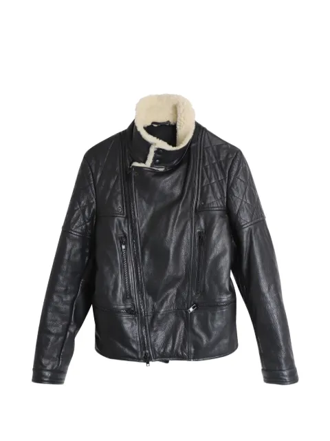 Givenchy Pre-Owned quilted shearling-lined jacket
