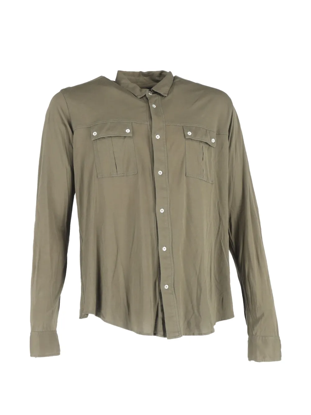 Balmain Pre-Owned button-up shirt - Verde
