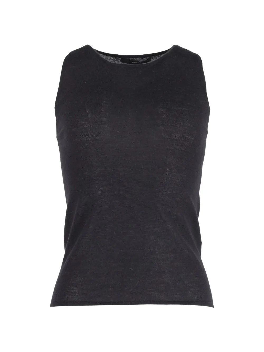 Gucci Pre-Owned cashmere sleeveless top - Nero