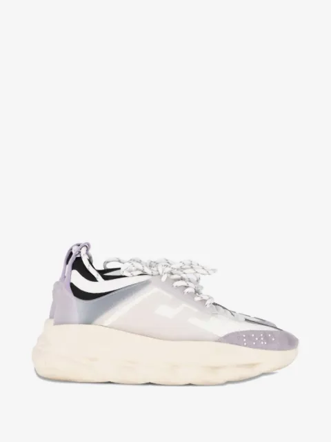 Versace Pre-Owned Chain Reaction lace-up sneakers