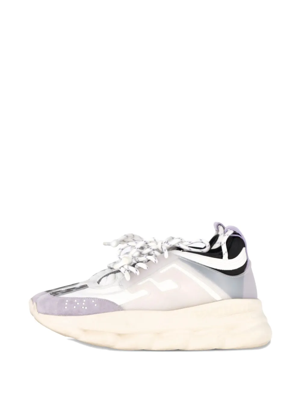 Chain Reaction Lace-Up Sneakers