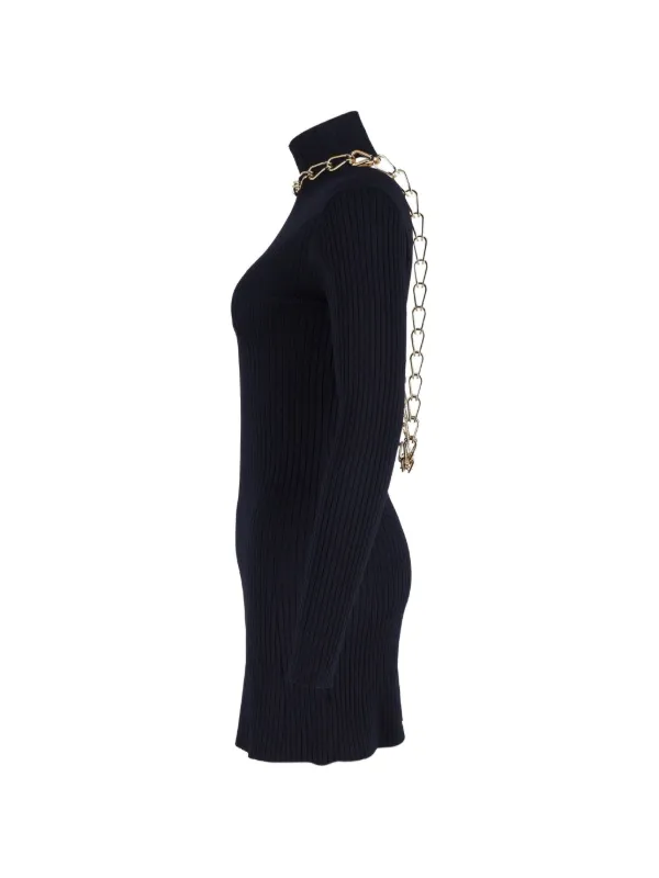 long black dress open back Pietro V-Neck Backless Maxi Dress In Black M / Black main image 0