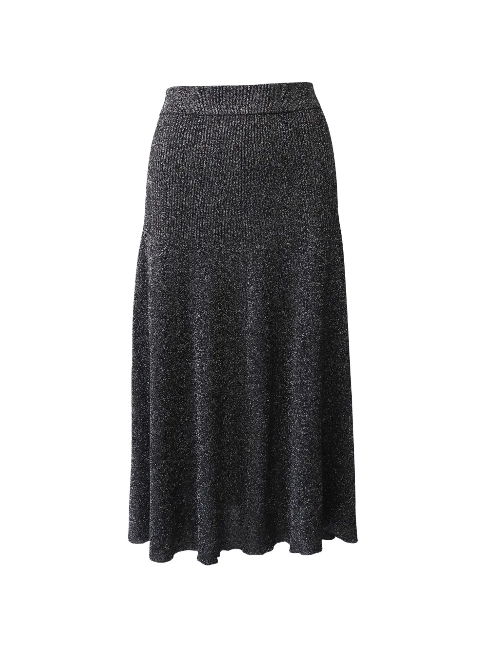 JOSEPH ribbed midi skirt - Grigio