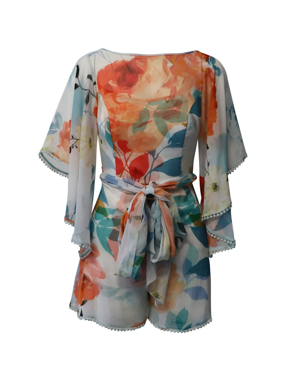 Charo Ruiz Ibiza open-back playsuit - Bianco