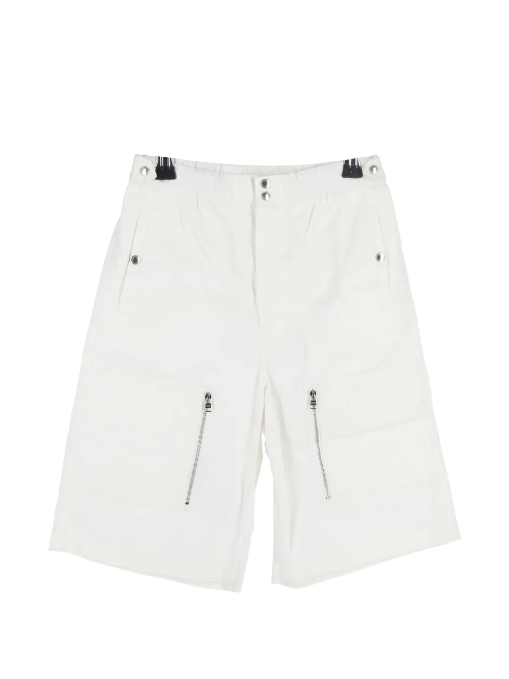 Alexander McQueen Pre-Owned multi-pocket bermuda shorts - Bianco