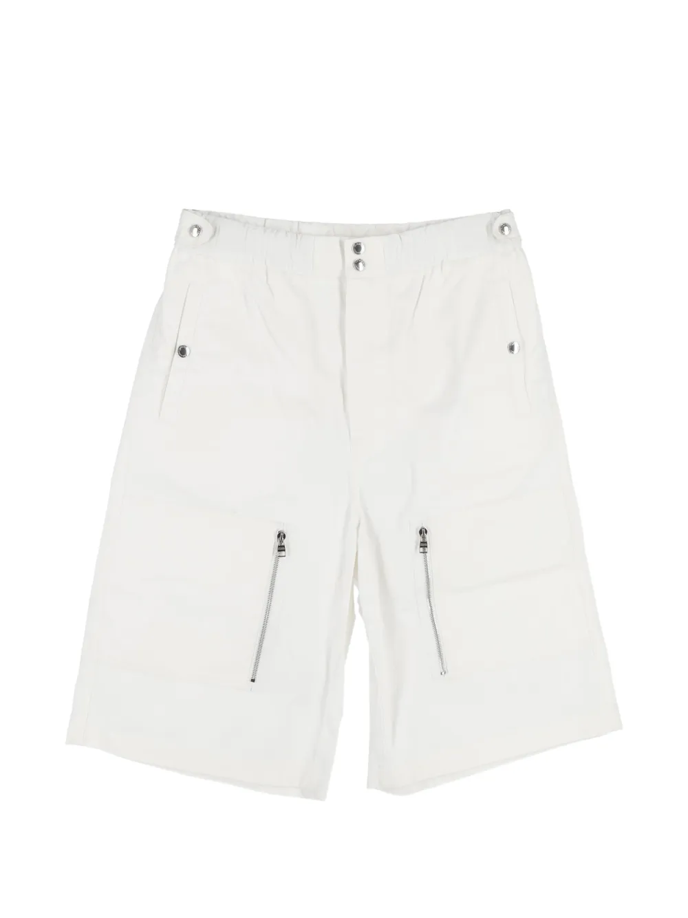 Alexander McQueen Pre-Owned multi-pocket bermuda shorts - Bianco