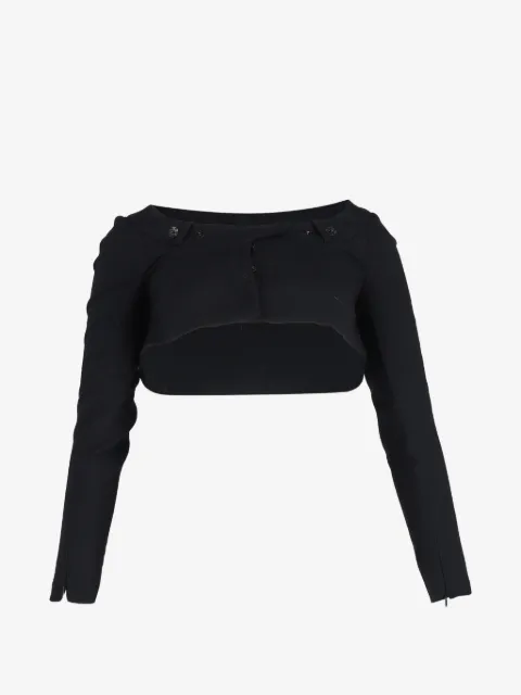 Givenchy Pre-Owned 울 볼레로
