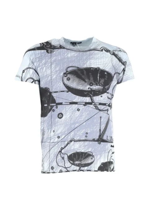 Prada Pre-Owned Zodiac printed T-shirt