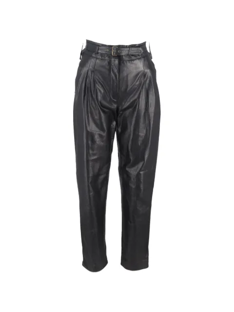 Alberta Ferretti Vintage pantalones con cinturón