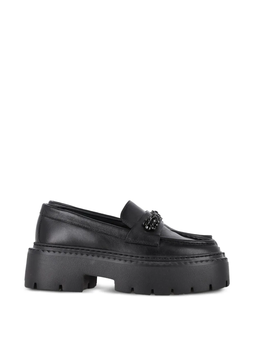 Jimmy Choo Pre-Owned Bryer loafers - Schwarz