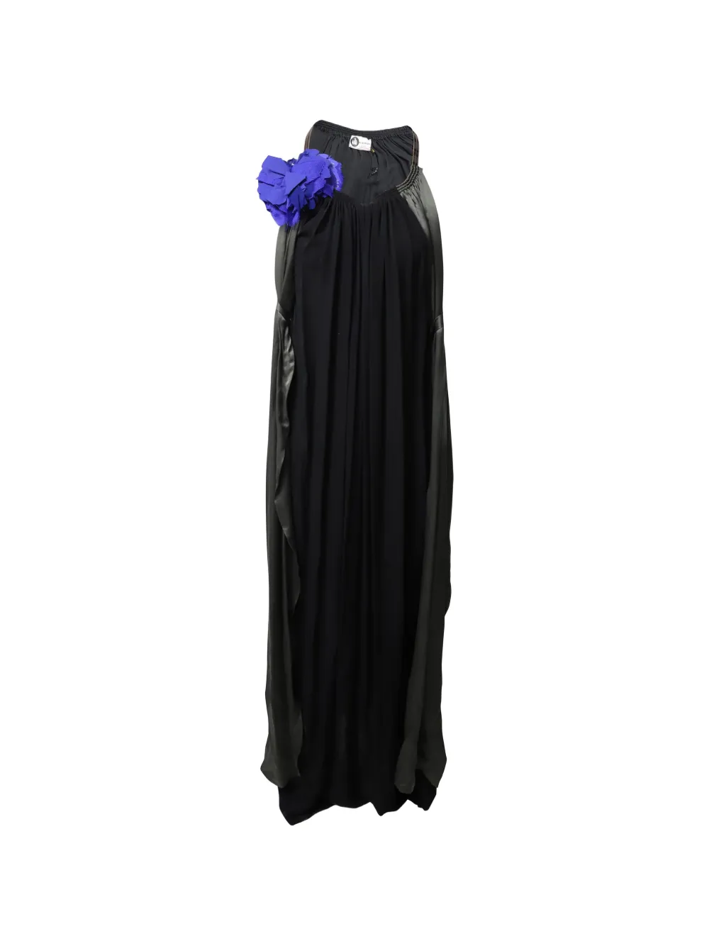 Lanvin Pre-Owned flower applique dress - Nero