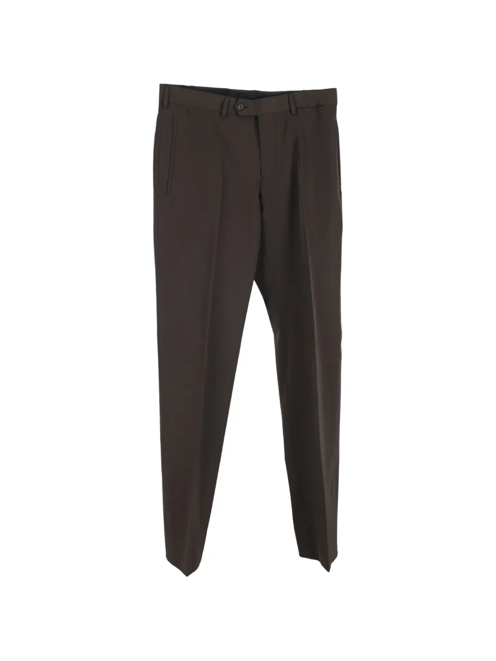Prada Pre-Owned straight-leg trousers - Marrone