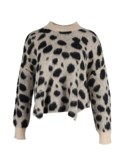 BOSS animal print sweater