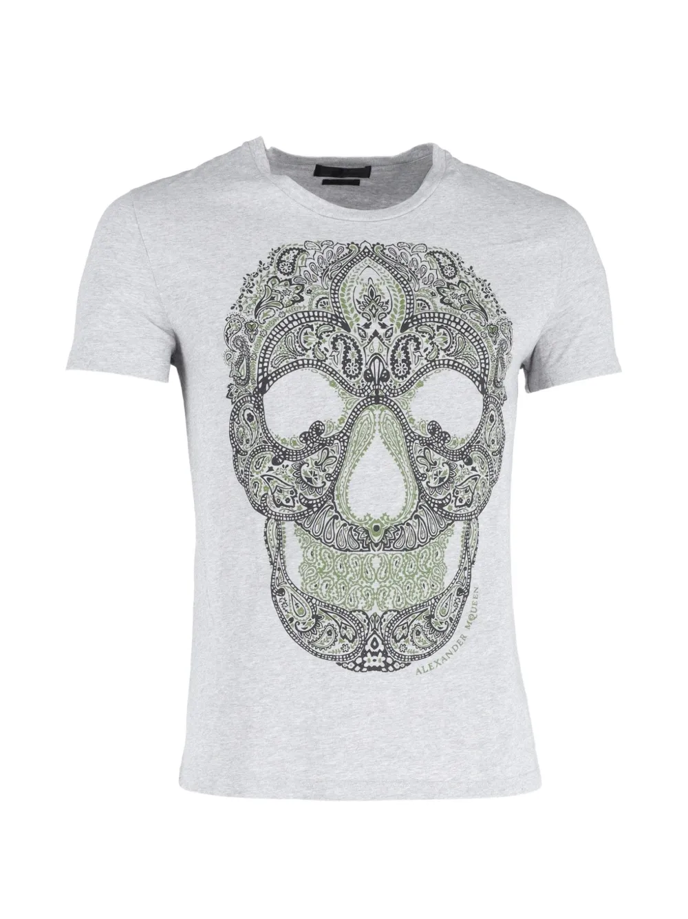 Alexander McQueen Pre-Owned skull graphic t-shirt - Grigio