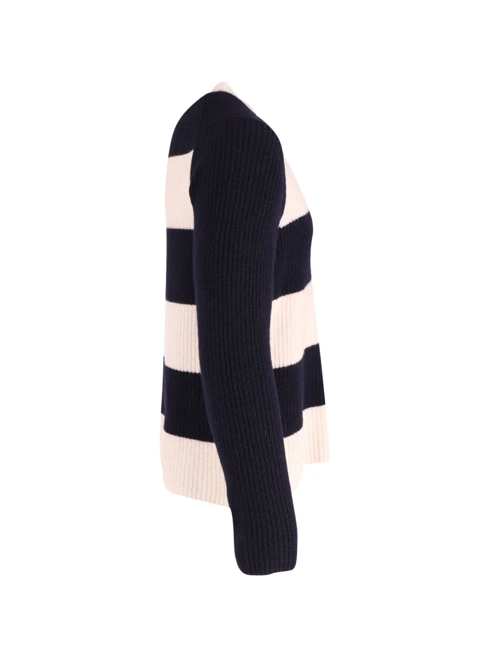  Joseph Striped Ribbed Sweater - Blue 