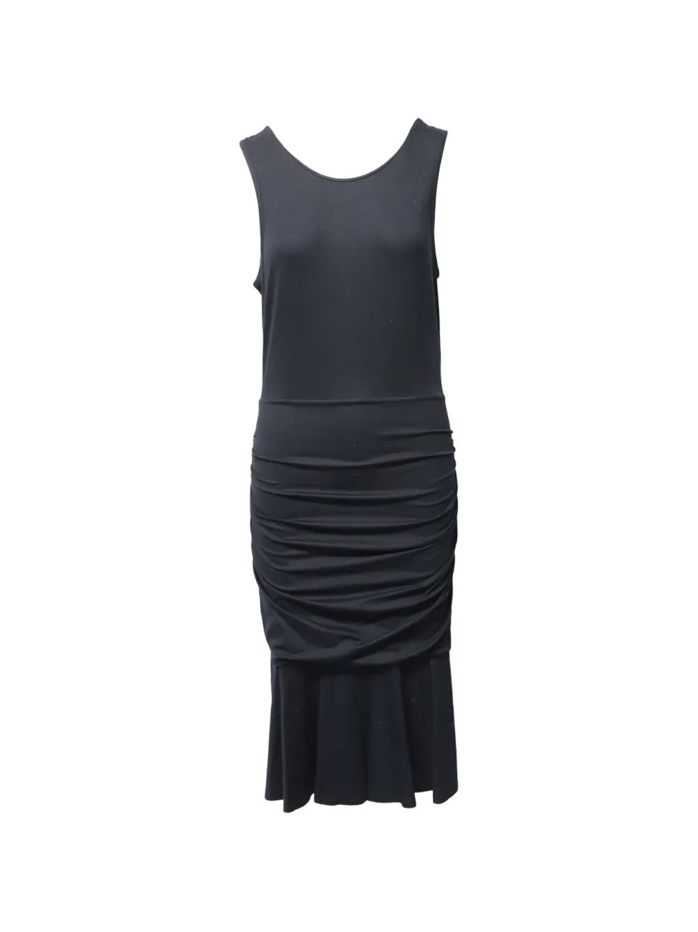 Diane Von Furstenberg Vintage ruched midi dress - Nero