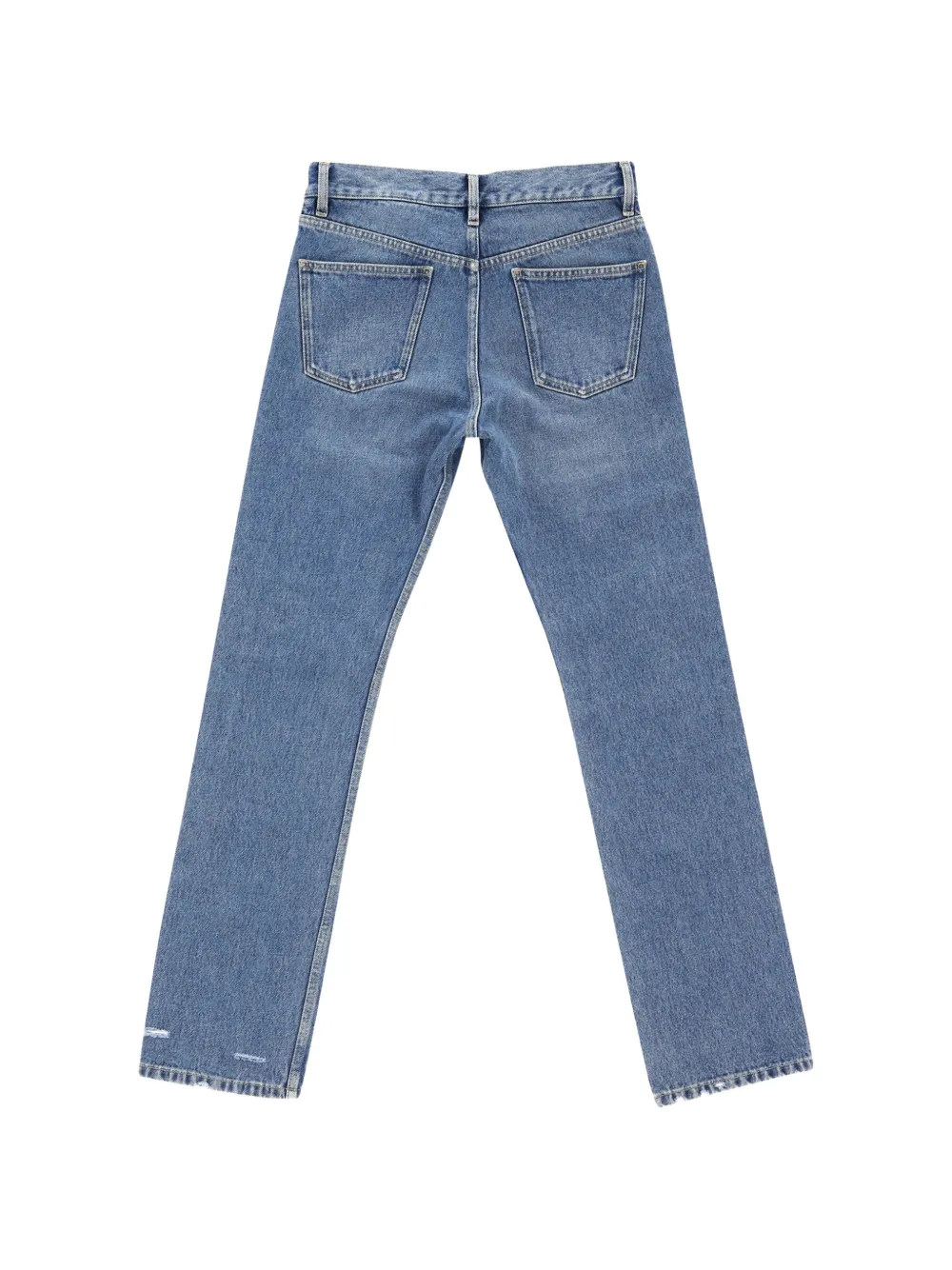  Balenciaga Pre-owned Vaqueros Slim Con Efecto Envejecido - Azul 