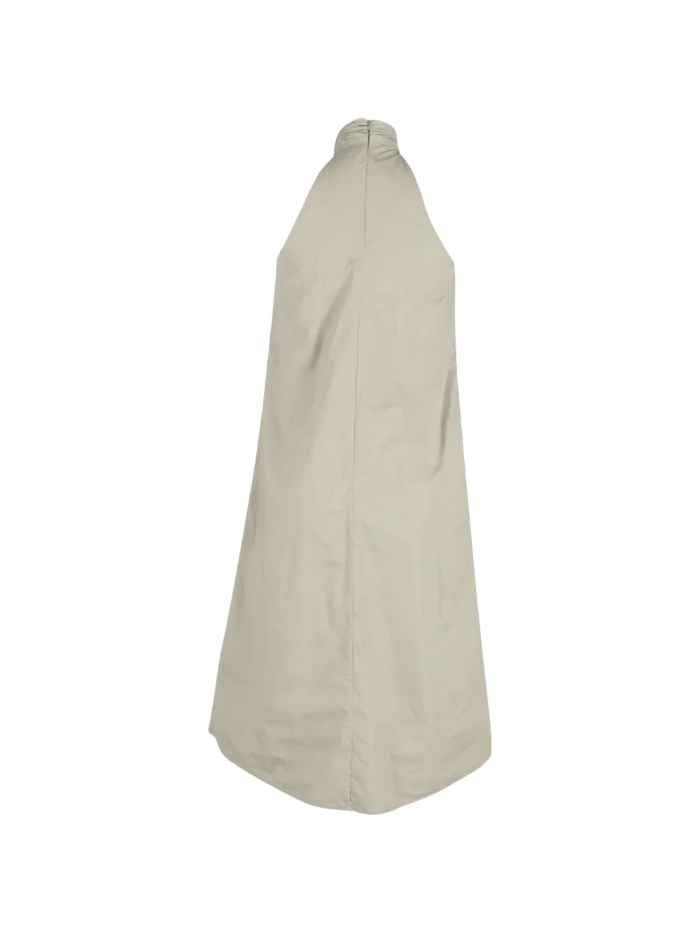 Cosette Twist-Front Cotton Midi Dress