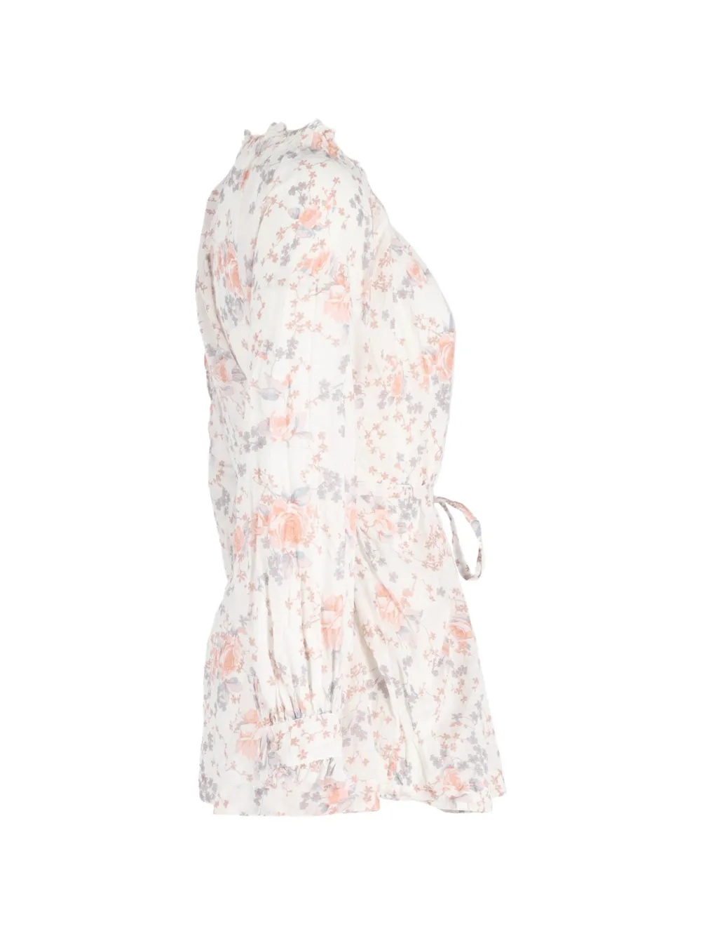 Floral Print Off Shoulder Dress