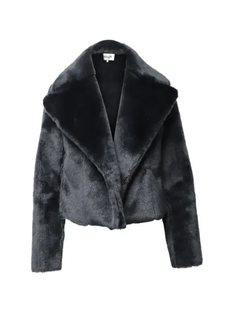 Diane Von Furstenberg Vintage faux fur cropped jacket