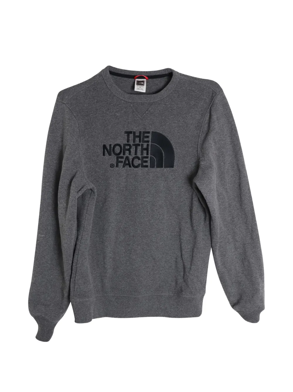 The North Face embroidered logo crewneck sweatshirt - Grigio