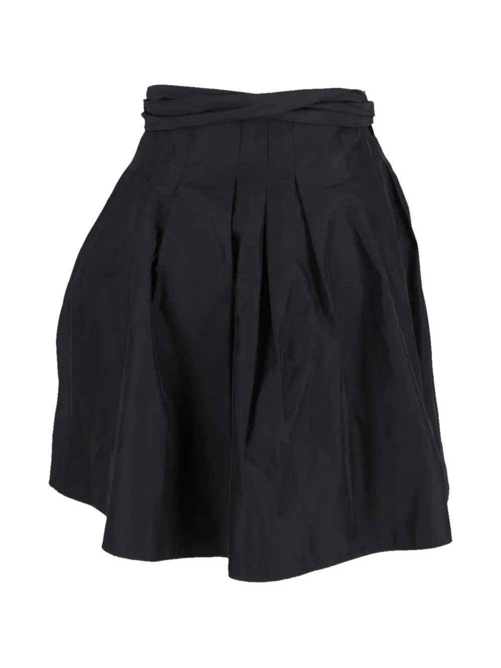  Joseph Tie-belt Mini Skirt - Black 