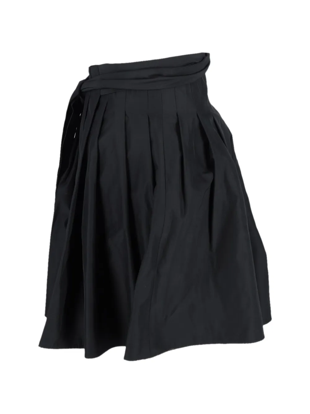  Joseph Tie-belt Mini Skirt - Black 