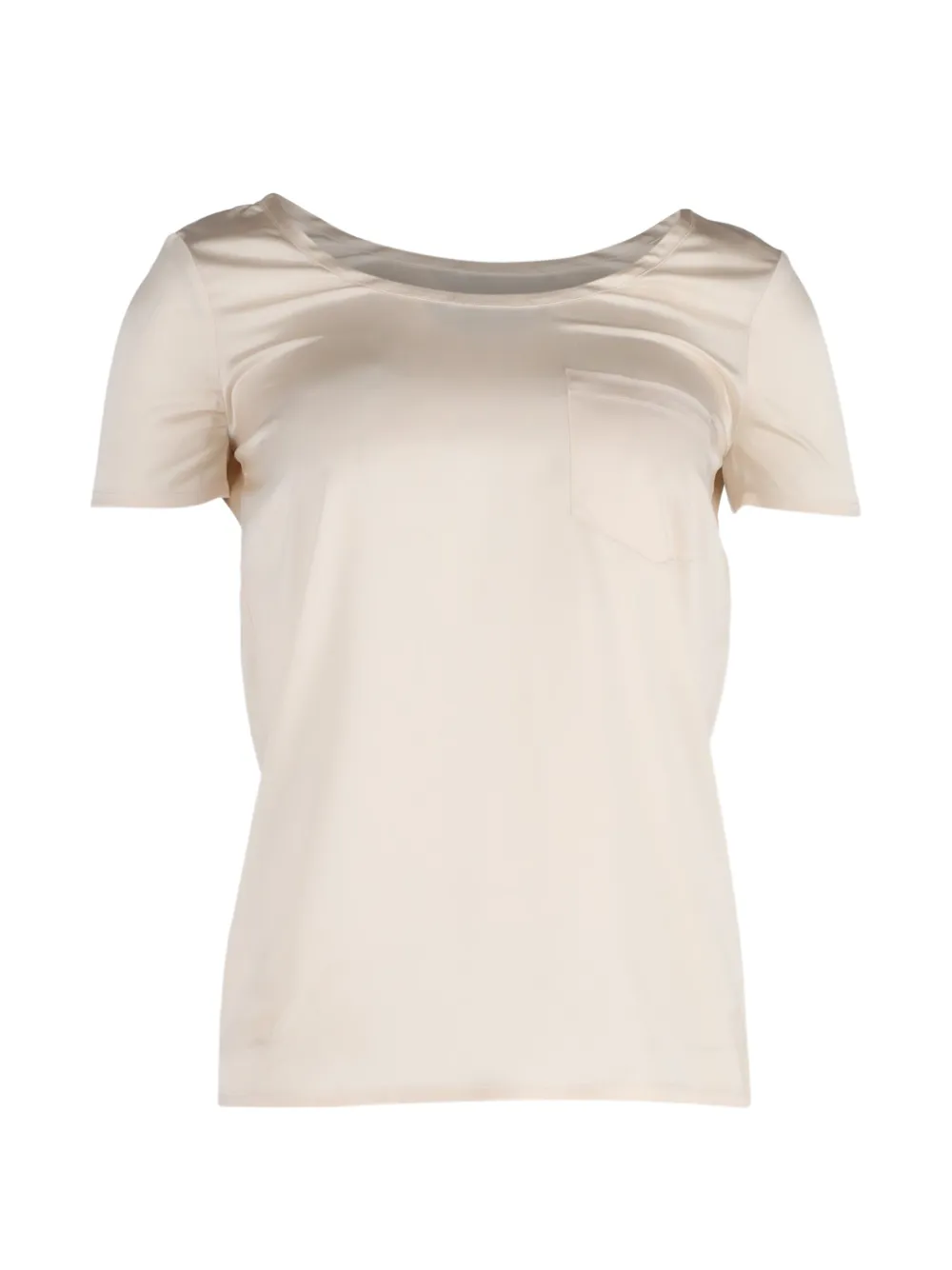 Saint Laurent Pre-Owned pocket T-shirt - Toni neutri