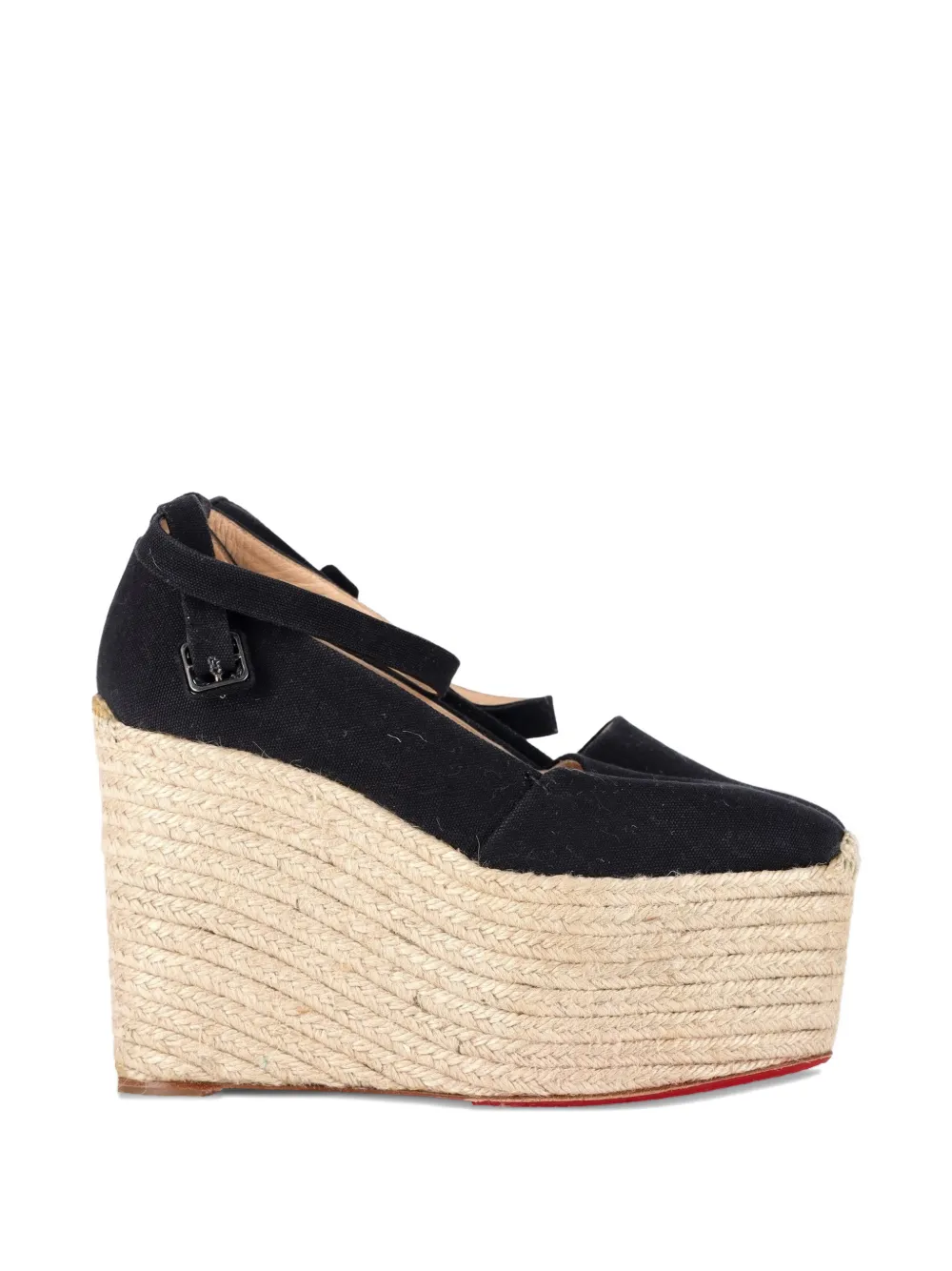 Christian Louboutin Pre-Owned Dehia platform wedge - Nero