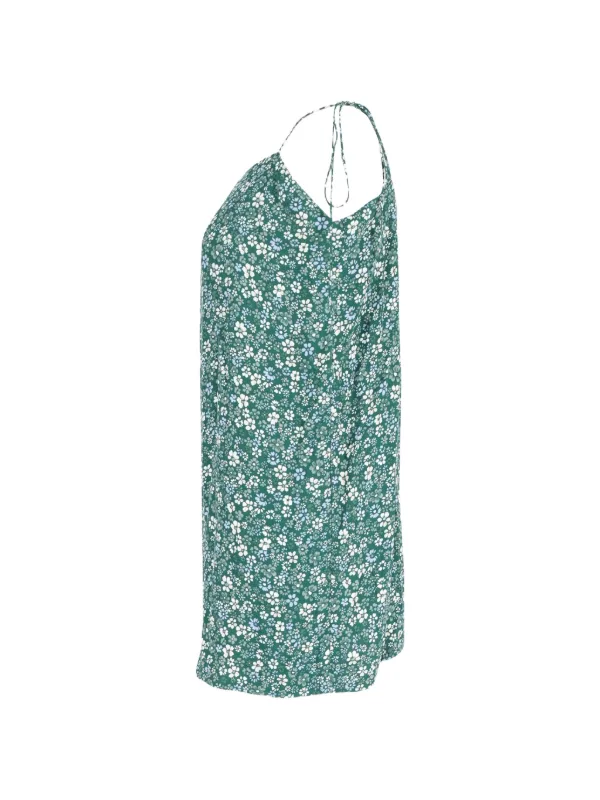 Reformation floral-print tie-strap Mini Dress | Green | FARFETCH