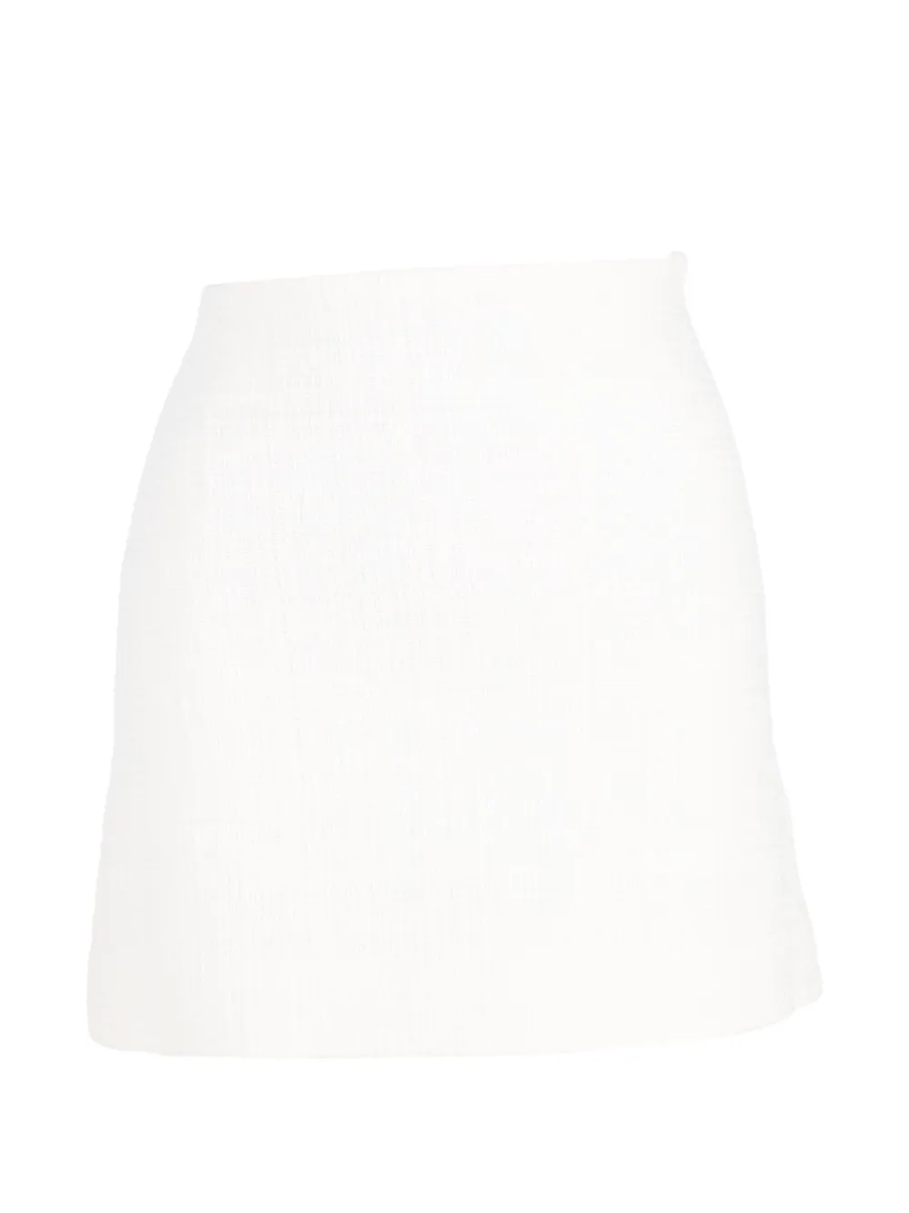 Theory high-waisted mini skirt - Bianco