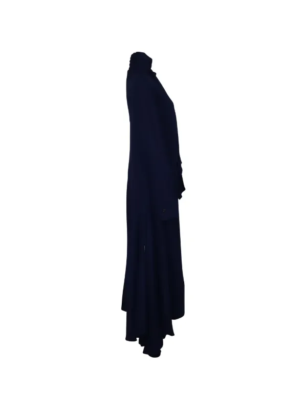 marni asymmetric dress Marni Twill Dress With Asymmetric Draping | Black