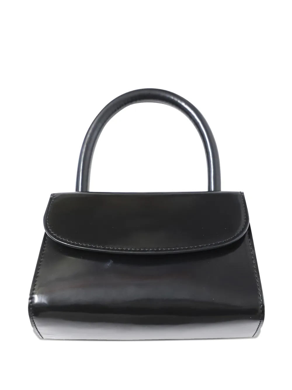 BY FAR 2018 flap leather bag - Nero