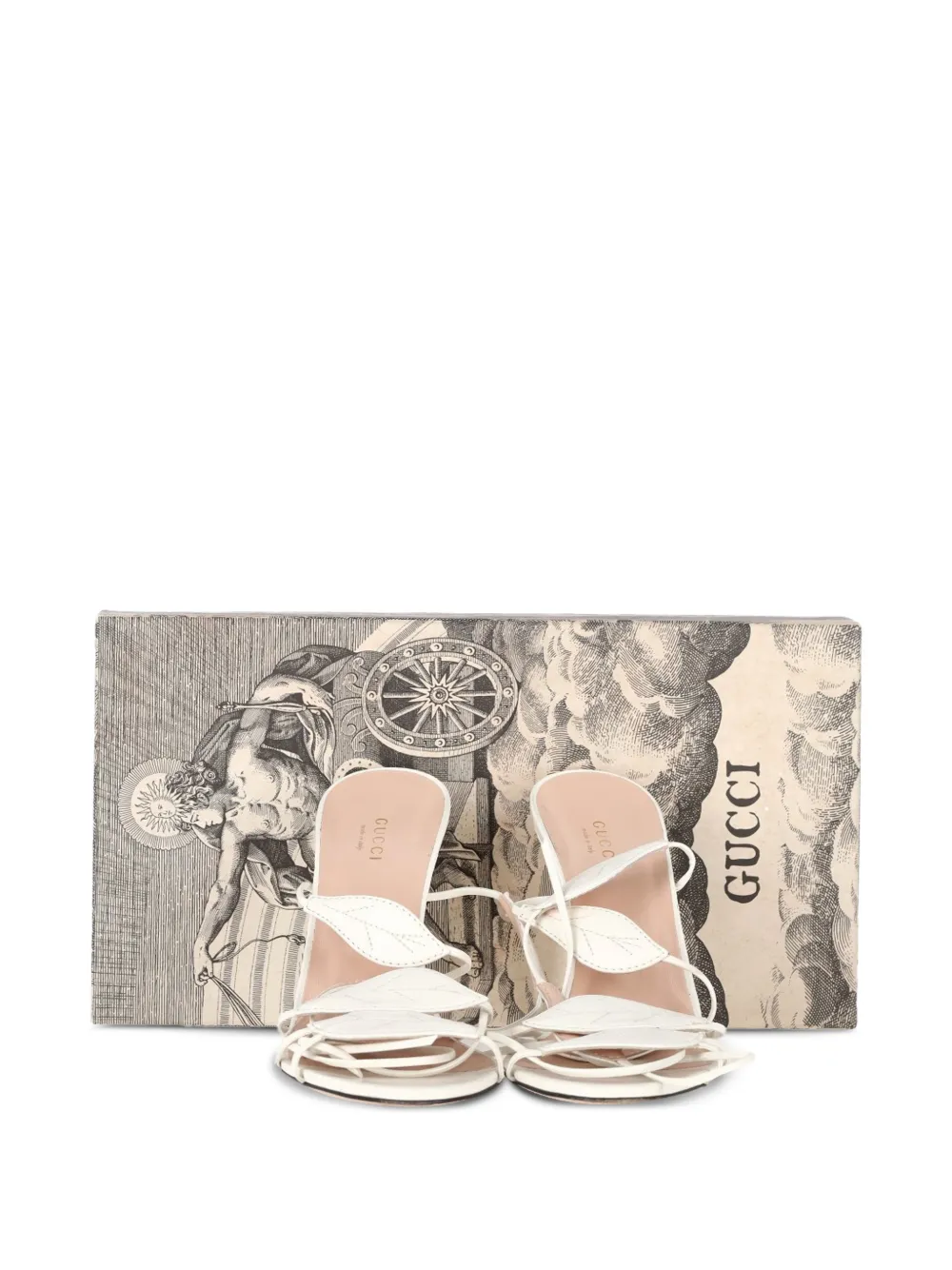 Leaf Strapped Sandals