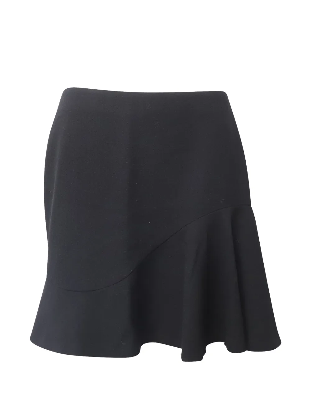 Alexander McQueen Pre-Owned ruffled mini skirt - Nero