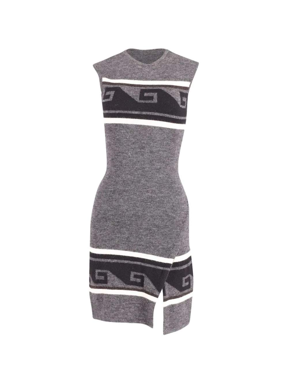 Isabel Marant Vintage sleeveless knitted dress - Grey