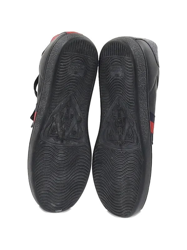 Gucci Pre-Owned Ace Bee lace-up Sneakers | Black | FARFETCH