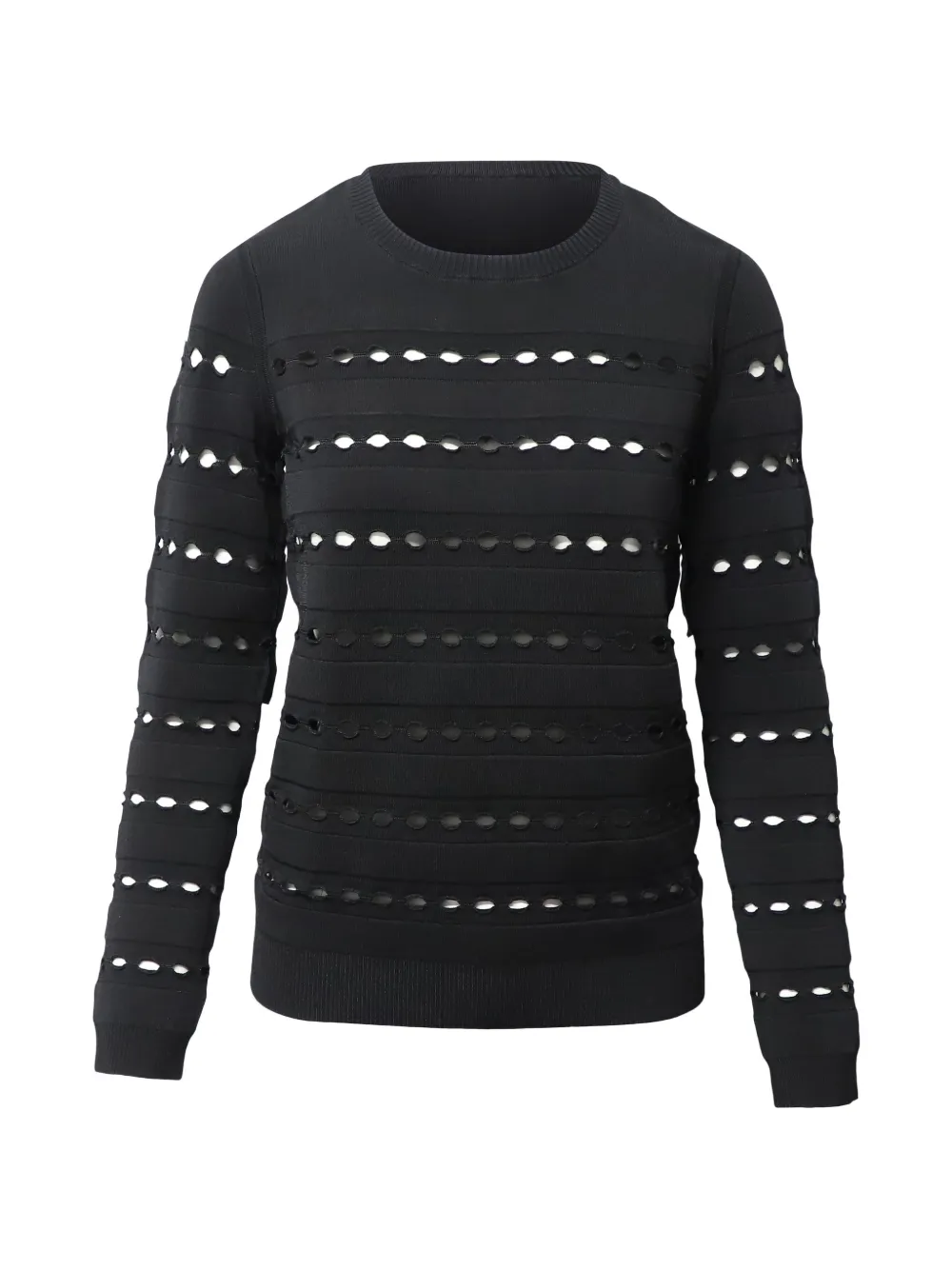 Herve Leger cutout-details sweater - Nero