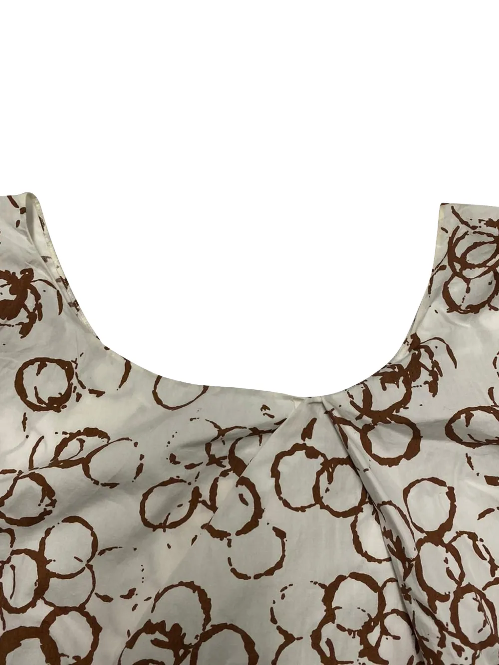  Marni Pre-owned Graphic-pattern Blouse - Neutrals 