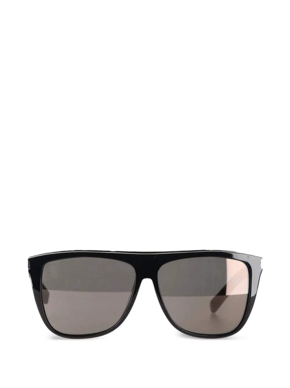Saint Laurent Pre-Owned square-frame sunglasses - Nero