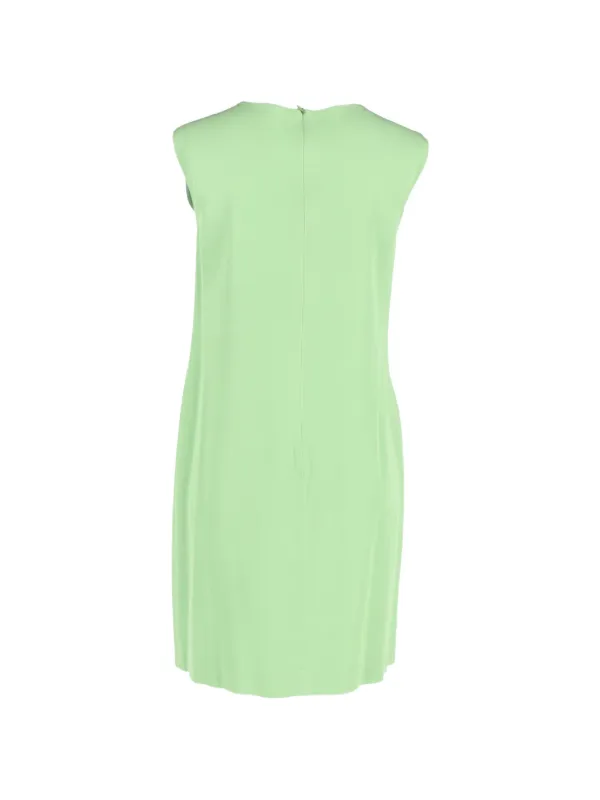 moschino green dress Pre-Owned Embellished Mini | Fashion show