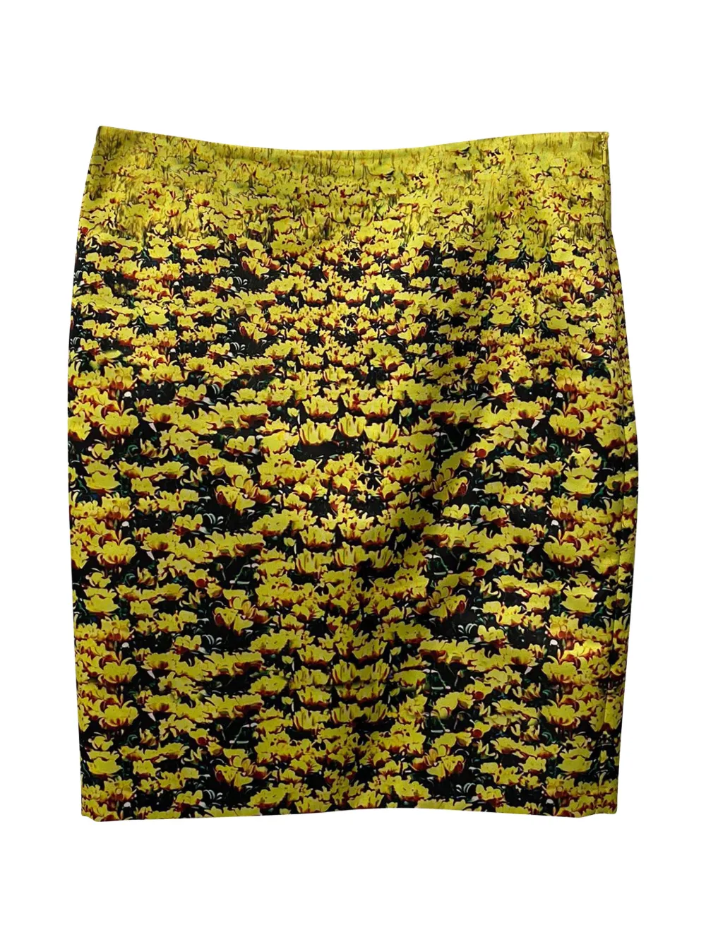 Mary Katrantzou flower-pattern mini skirt - Giallo